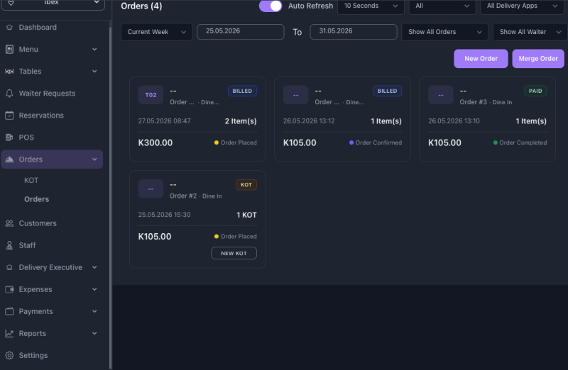 Streamline Order Management
